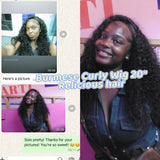 VC Burmese Curly Bundle Weft - #1B