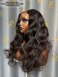 Affordable Raw V Part Wig #1B
