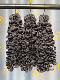 VV Burmese Curly Bundle Weft -#1B