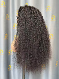 VV Burmese Curly Half Wig  #1B