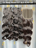 VV Body Wave Bundle Weft - #1B