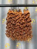 VV Burmese Curly Bundle Dyed to #30