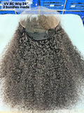 VV Burmese Curly Wig 3 Bundles Made