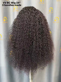 VV Burmese Curly Wig 3 Bundles Made