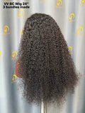 VV Burmese Curly Wig 3 Bundles Made