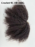 VV Crochet Hair 4C -100G 80PCS