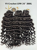 VV Crochet Hair Loose Deep Wave --100G 80PCS