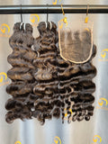 VV DD Loose Burmese Curly Bundle Weft (3 Days for Production)