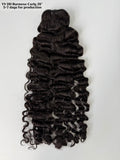 VV DD Tight Burmese Curly Bundle Weft -#1B (7-10 Days for Production)