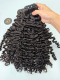 VV DD Tight Burmese Curly Bundle Weft -#1B (7-10 Days for Production)
