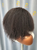 Virgin Vietnamese Double Drawn V Part Wig 4B Texture