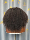 Virgin Vietnamese Double Drawn V Part Wig 4B Texture