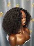 Virgin Vietnamese Double Drawn V Part Wig 4B Texture