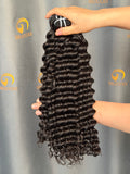 VV Double Drawn Deep Wave Bundle Weft -#1B