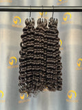 VV Double Drawn Deep Wave Bundle Weft -#1B