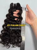 VV Italian Curly Bundle Weft - #1B