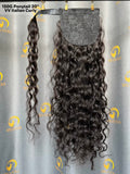 Virgin Vietnamese Italian Curly Ponytail 2