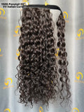 Virgin Vietnamese Italian Curly Ponytail 2