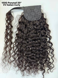 Virgin Vietnamese Italian Curly Ponytail 2