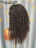 VV Jerry Curly Wig 2 Bundles Made