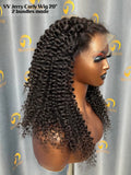 VV Jerry Curly Wig 2 Bundles Made
