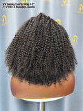 VV Kinky Curly Wig 3 Bundles Made