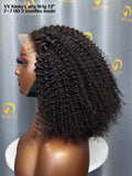VV Kinky Curly Wig 3 Bundles Made