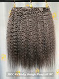 Virgin Vietnamese Kinky Straight Ponytail