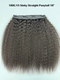 Virgin Vietnamese Kinky Straight Ponytail