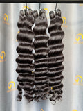 VV Loose Deep Wave Bundle Weft - #1B