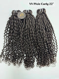 Virgin Vietnamese Pixie Curly Bundle Weft