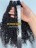 VV Pixie Curly Bundle Weft - #1B