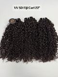 Virgin Vietnamese Fiji Curl Bundle Weft - #1B