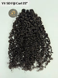 Virgin Vietnamese Fiji Curl Bundle Weft - #1B