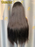 Virgin Vietnamese Straight Wig 3.5 Bundles Made