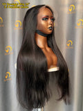Virgin Vietnamese Straight Wig 3.5 Bundles Made
