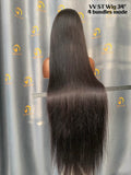 Virgin Vietnamese Straight Wig (32-40in)