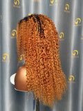 VV #1B30 40 Kinky Curly Wig