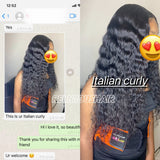 VV Italian Curly Bundle Weft - #1B