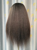 VV Kinky Straight Wig 3 Bundles Made