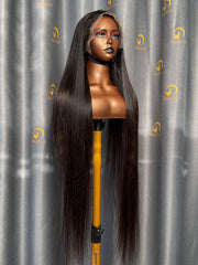 VV 40 inch Straight Wig 4 Bundles Made