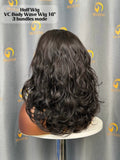 Virgin Cambodia Body Wave Half Wig #1B