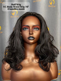 Virgin Cambodia Body Wave Half Wig #1B