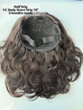 Virgin Cambodia Body Wave Half Wig #1B