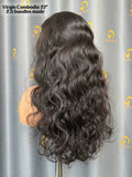 Virgin Cambodia Body Wave Wig 2.5 Bundles Made