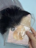 Virgin T1BGrey Straight Wig 3 Bundles Made