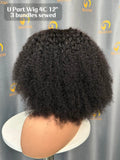 Virgin Vietnamese DD 4C U Part Wig