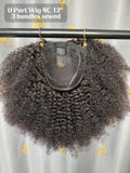 Virgin Vietnamese DD 4C U Part Wig