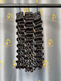 VV Double Drawn Loose Deep Wave Bundle Weft -#1B