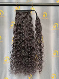 Virgin Vietnamese Italian Curly Ponytail